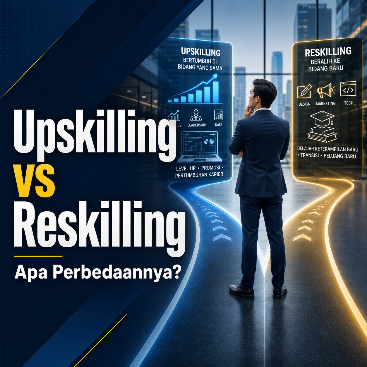 Upskilling dan Reskilling: Apa Perbedaannya dan Mana yang Anda Butuhkan?